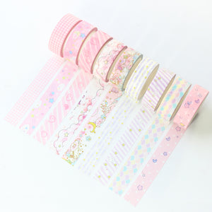 Cotton Candy Japanese Washi Tapes - Original Kawaii Pen