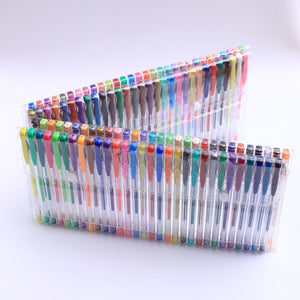 100 Colors Fineliner Sketch Gel Pens