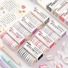 Load image into Gallery viewer, Japanese Decorative Masking Tapes ⭐Value Pack 10 Pcs Set ⭐ - Original Kawaii Pen
