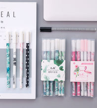 Load image into Gallery viewer, Signature Green Forest Gel Pen Set - (6 pcs)
