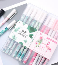 Load image into Gallery viewer, Signature Green Forest Gel Pen Set - (6 pcs)
