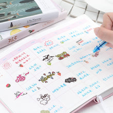 Load image into Gallery viewer, 365 Days Personal Planner - Original Kawaii Pen
