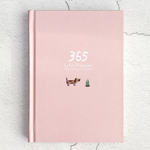 365 Days Personal Planner - Original Kawaii Pen