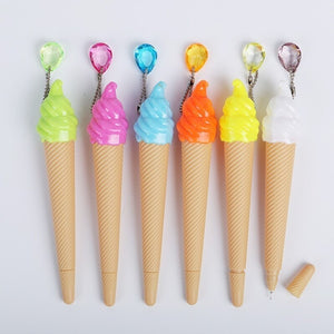 Original Kawaii Ice Cream Gel Pen ⭐ Pack ( 6 Pieces) ⭐ - Original Kawaii Pen