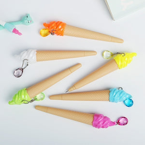 Original Kawaii Ice Cream Gel Pen ⭐ Pack ( 6 Pieces) ⭐ - Original Kawaii Pen