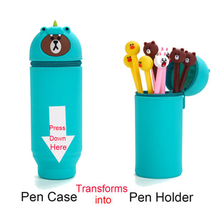 PuniLabo Stand Pencil Case - Original Kawaii Pen