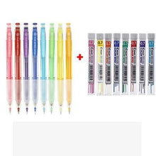 Load image into Gallery viewer, Pilot Color Eno Erasable Mechanical Pencil + Colorful Leads ⭐Pack 8 pcs of each⭐ - Original Kawaii Pen
