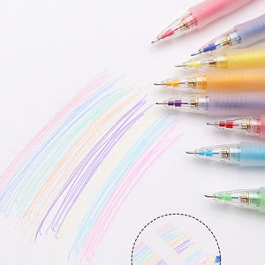 Pilot Color Eno Erasable Mechanical Pencil + Colorful Leads ⭐Pack 8 pcs of each⭐ - Original Kawaii Pen