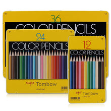 Load image into Gallery viewer, Tombow Colored Pencil Set ⭐Value Pack of 12, 24 &amp; 36 colors⭐ - Original Kawaii Pen
