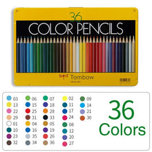 Load image into Gallery viewer, Tombow Colored Pencil Set ⭐Value Pack of 12, 24 &amp; 36 colors⭐ - Original Kawaii Pen
