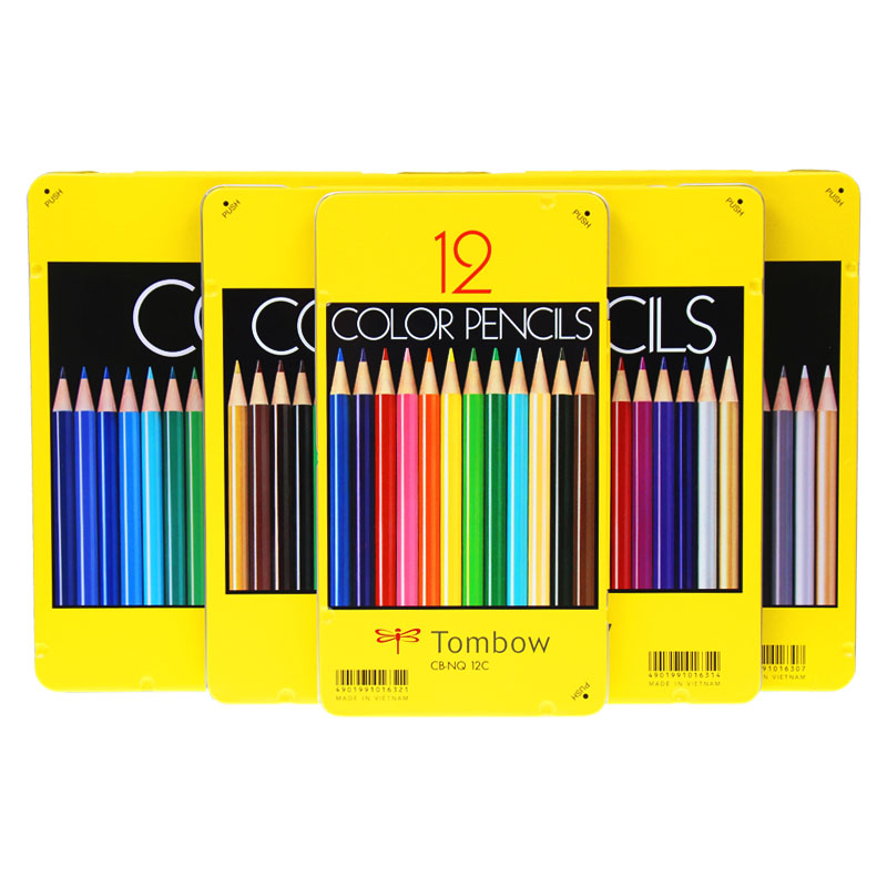Tombow Colored Pencils 12 Colors CB-NQ12C