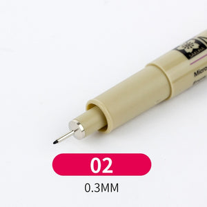 Sakura Pigma Graphic Brush Pens ⭐ 11 Tip Sizes ⭐ - Original Kawaii Pen