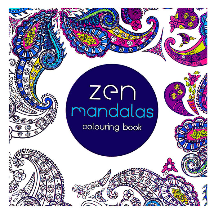 Zen Mandalas Secrete Garden Coloring Books - Original Kawaii Pen