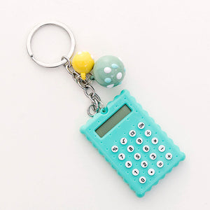 Kawaii Mini Calculator Keyring - Original Kawaii Pen
