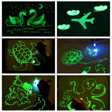 Load image into Gallery viewer, (5pcs Set) Drawing Templates for Glow In The Dark Neon Doodle Board Perfect Gift For Kids All Ages ✍ - Original Kawaii Pen
