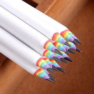 Rainbow Color HB Pencil Set (6pcs)