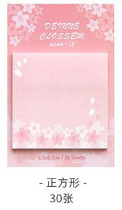 Pink Sakura Memo Pads (3 Types)