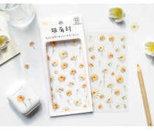 Load image into Gallery viewer, Oh-So-Sweet Floral Deco Stickers (4 Types) - Original Kawaii Pen
