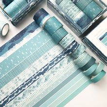 Load image into Gallery viewer, Blue Track Washi Tape Set - Limited Edition - Original Kawaii Pen
