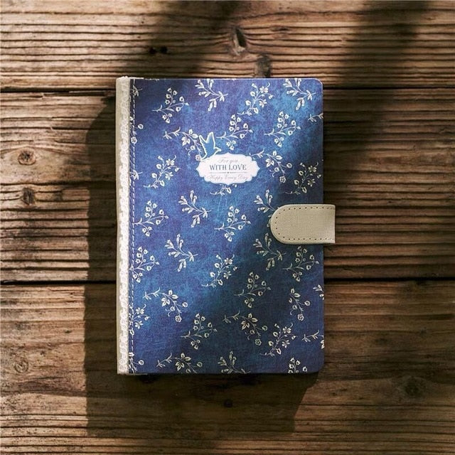 Vintage Floral Notebook