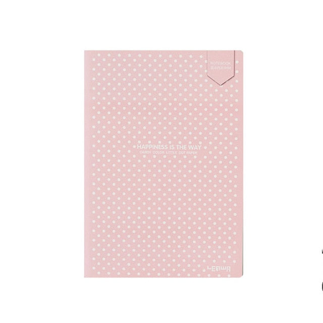 Large Pink Softcover Bullet Journal with Dotted Grid Pages — paperiaarre