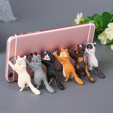 Load image into Gallery viewer, Smiley Kitty Mobile Holder - Original Kawaii Pen
