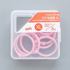 Colorful Binder Rings (2 Boxes a Set) - Original Kawaii Pen