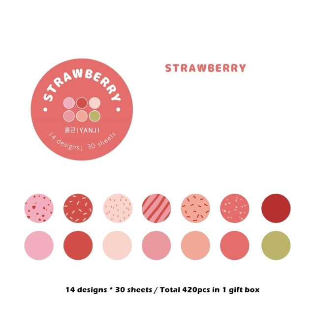 Candy Box Memo Pads (420pcs)