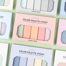 Load image into Gallery viewer, Pastel Color Palette Sticky Notes
