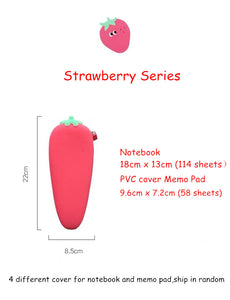 🍓 Sharkbang Kawaii Strawberry Series Sets (4 Types). - Original Kawaii Pen