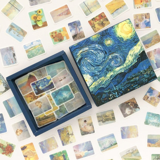 Van Gogh Stickers Set - Deluxe Edition – Original Kawaii Pen