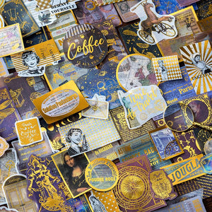 The Renaissance Series Gold Stickers (8types)