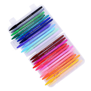 Monami Watercolor Fiber Tip Brush Pen