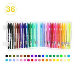 Monami Watercolor Fiber Tip Brush Pen