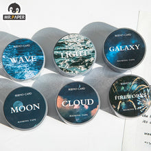 Load image into Gallery viewer, Universe &amp; Nature Washi Tape (6 Designs)
