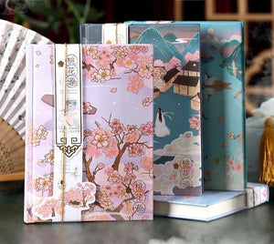 Japanese Anecdote Hardcover Notebook