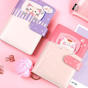 Dreaming Kitty Notebook Sets (8 Types)