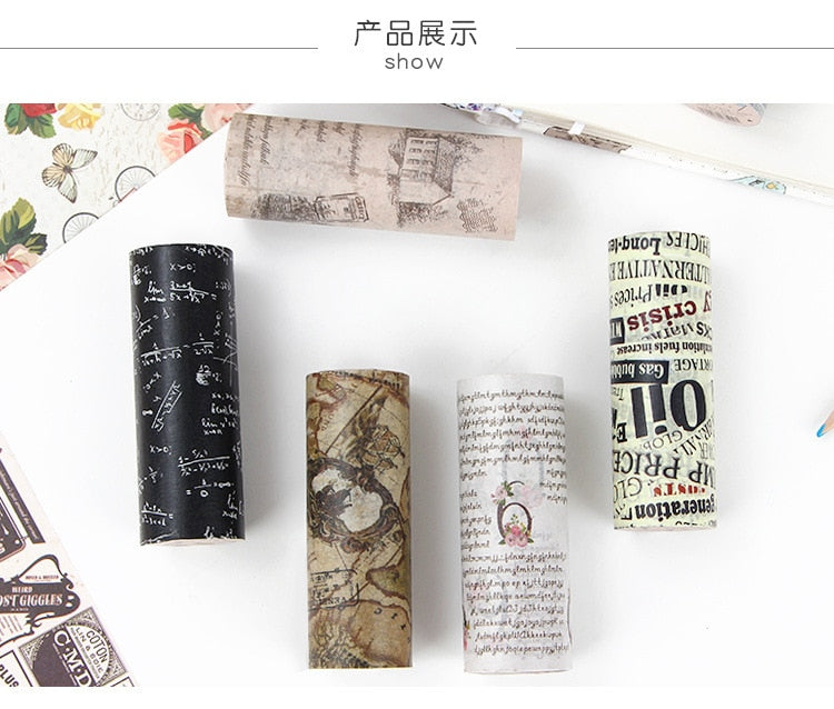 China Big Discount White Washi Tape - Vintage Washi Tape – World