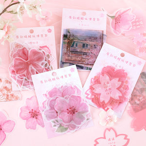 Japanese Cherry Blossom Memo Pad