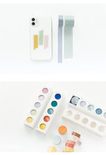 Load image into Gallery viewer, Basic Color Pallet Washi Tape Sets (6 Designs)
