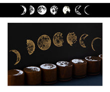 Load image into Gallery viewer, Moon Cycle Rubber Stamps
