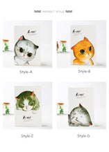 Load image into Gallery viewer, Adorable Kitty Notebook (4 Designs)
