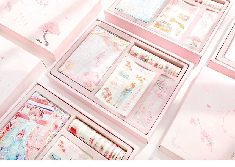 Japanese Sakura Stationery Gift Set – Original Kawaii Pen