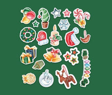 Load image into Gallery viewer, Kawaii Xmas Stickers
