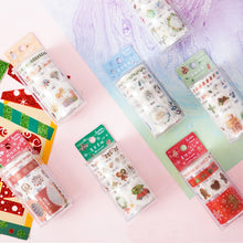 Load image into Gallery viewer, Cute Xmas Washi Tape Sets (8 Designs)
