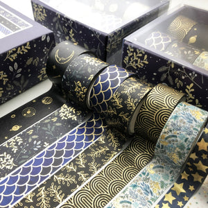 Kawaii Gold Series Masking Tape (6 Designs)