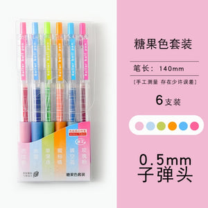 Retro & Morandi Color Juice Gel Pen Sets – Original Kawaii Pen