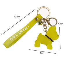 Load image into Gallery viewer, Classic French Bulldog Keychains
