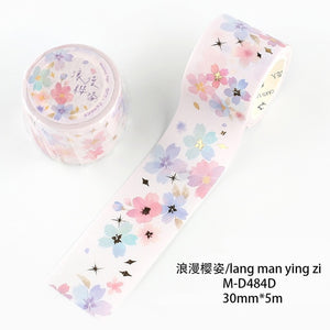 Floral World Masking Tape (6 Designs)