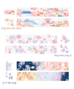 Floral World Masking Tape (6 Designs)